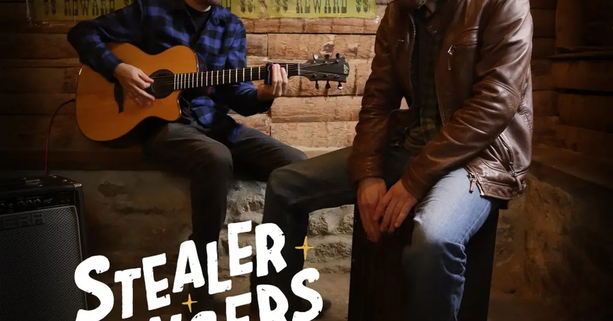 Concert STEALER FINGERS duo rock acoustique