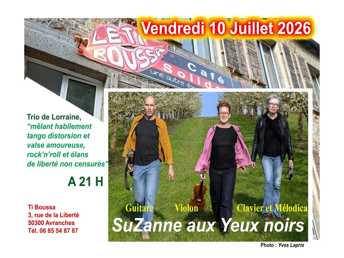 Concert Suzanne aux yeux noirs