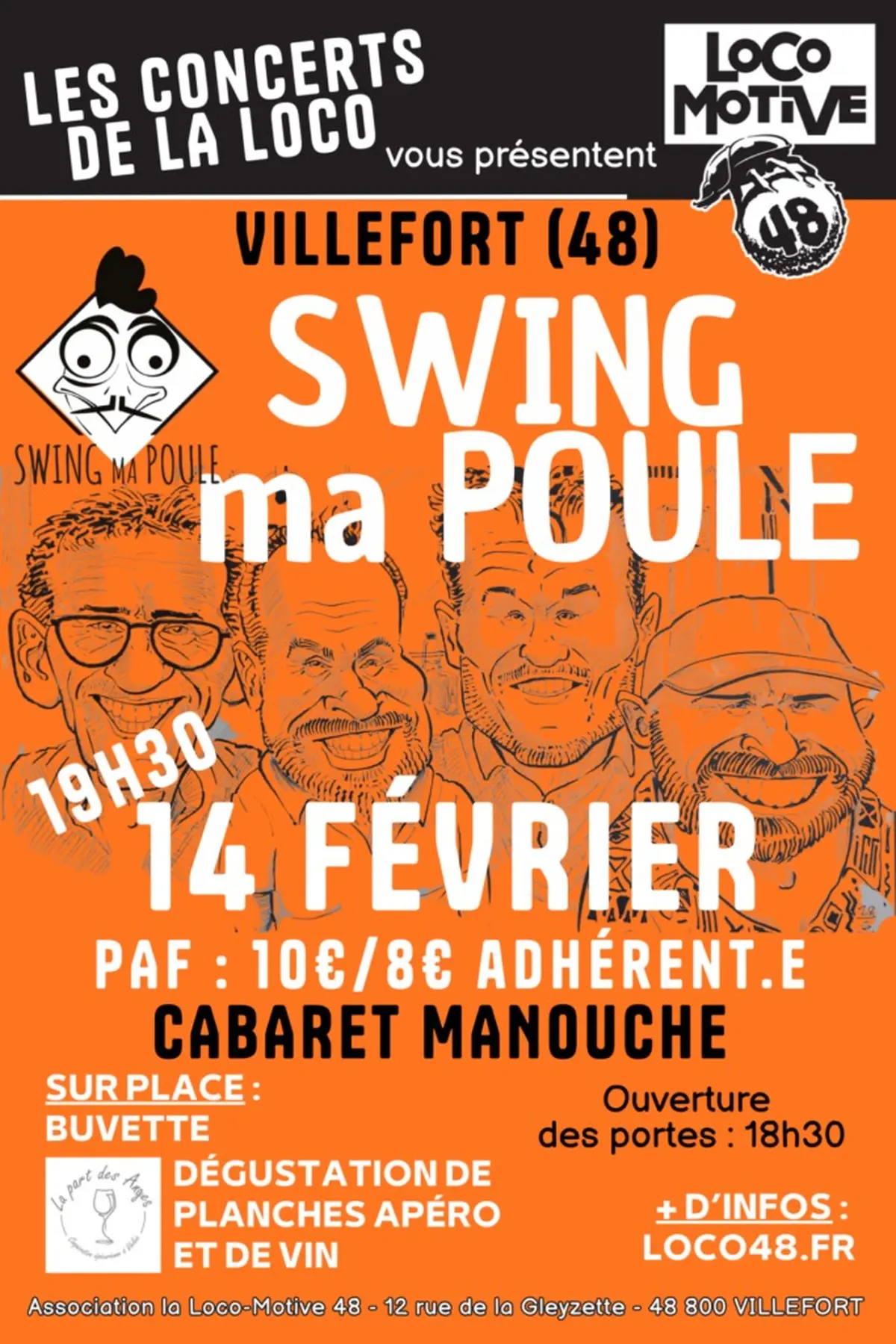 Concert Swing Ma Poule