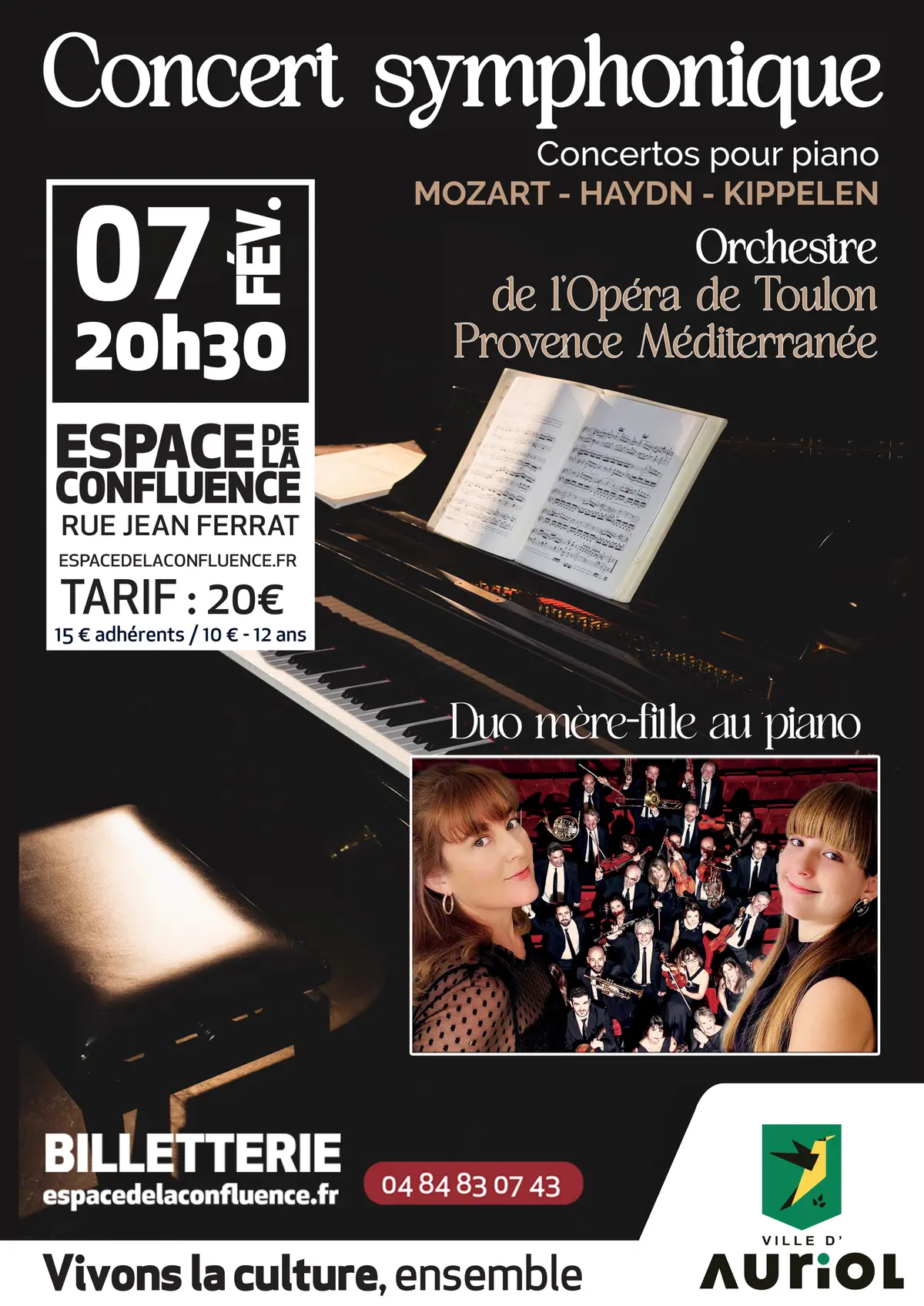 Concert symphonique de l'Orchestre de l'Opéra de Toulon Provence Méditerranée