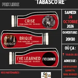 CONCERT : Tabasco're à la Tour du Jeu