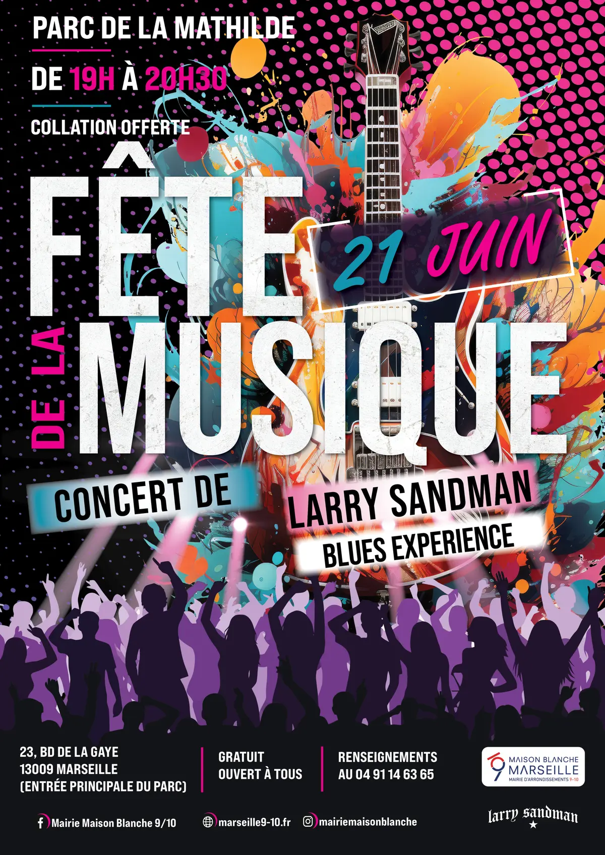 Concert « THE LARRY SANDMAN BLUES EXPERIENCE »