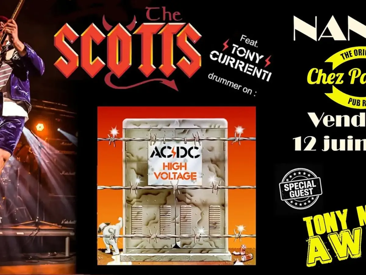 Concert - The Scotts + Tony Moore's Awake - Chez Paulette