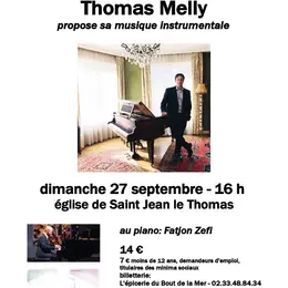 Concert - Thomas Melly propose sa musique instrumentale