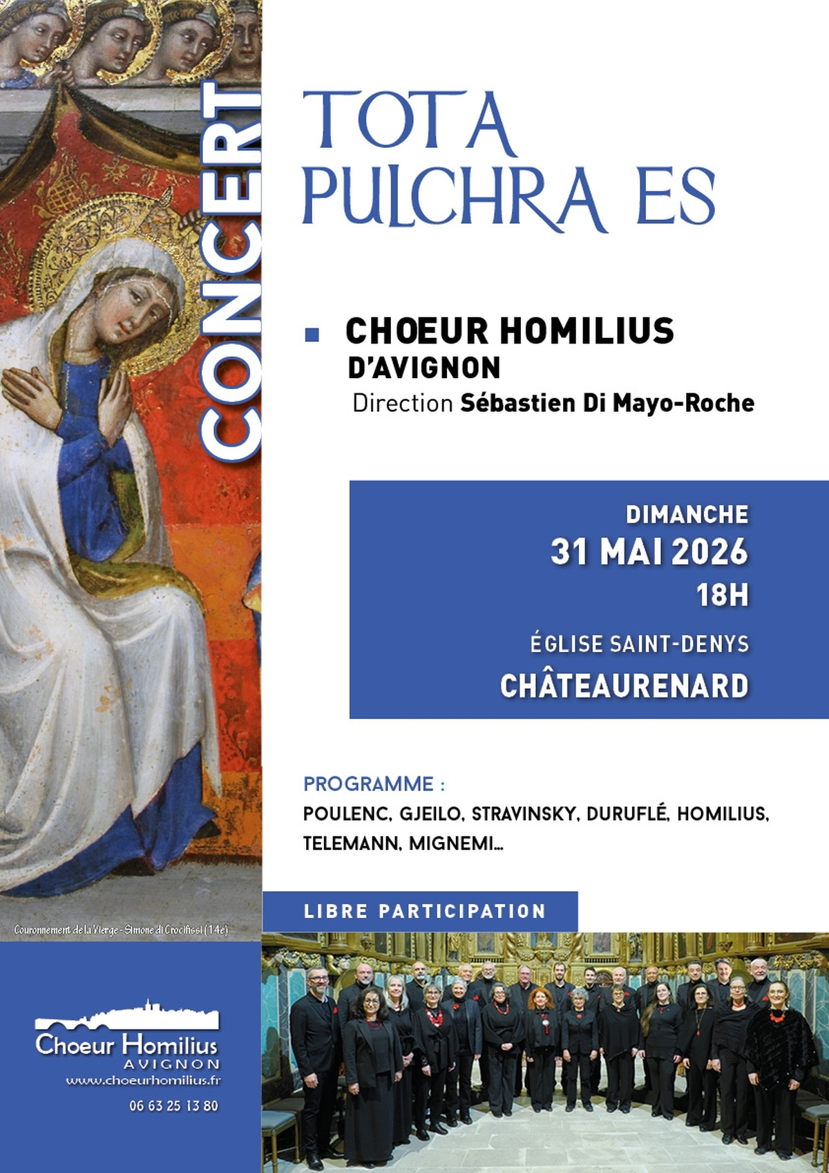 Concert Tota Pulchra Es