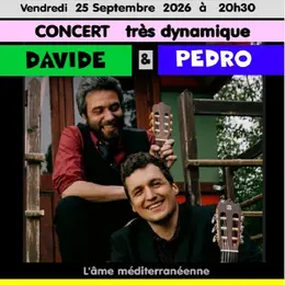 Concert très dynamique Davide et Pedro