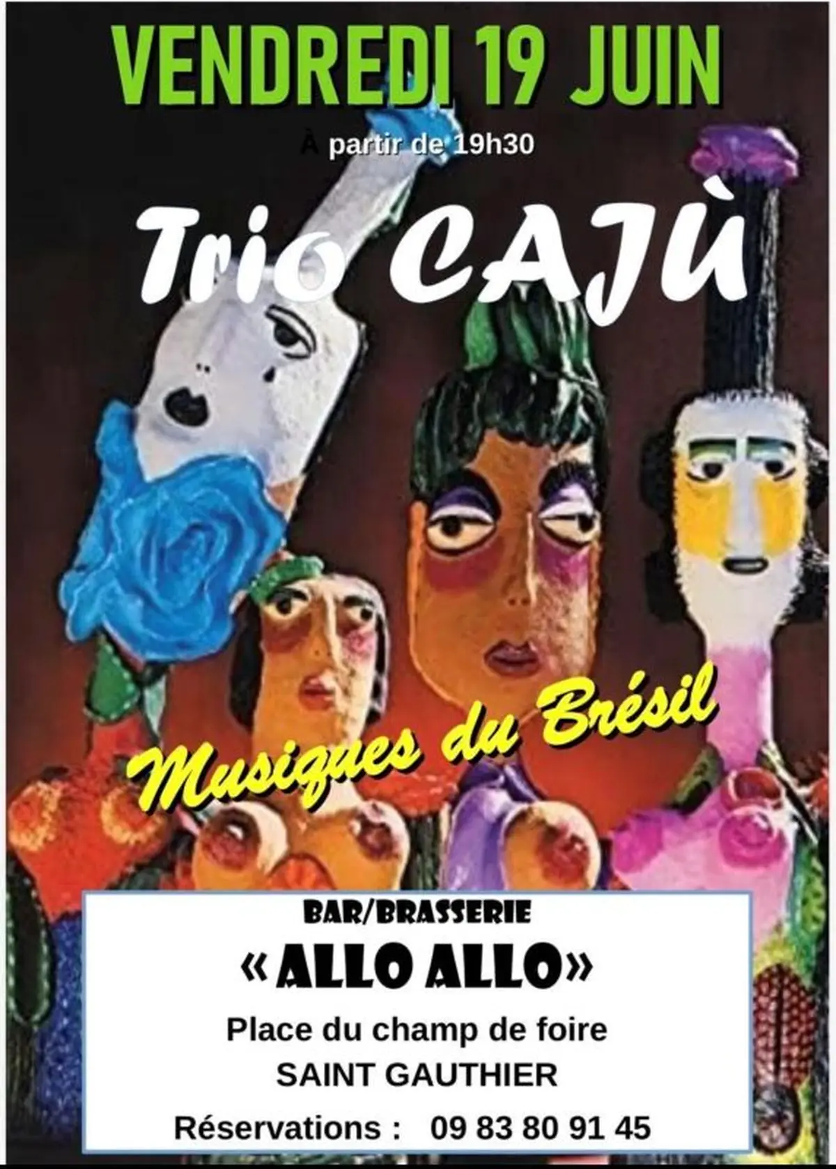 Concert - Trio Cajù