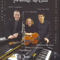 Concert Trio Clarinette Alto Piano