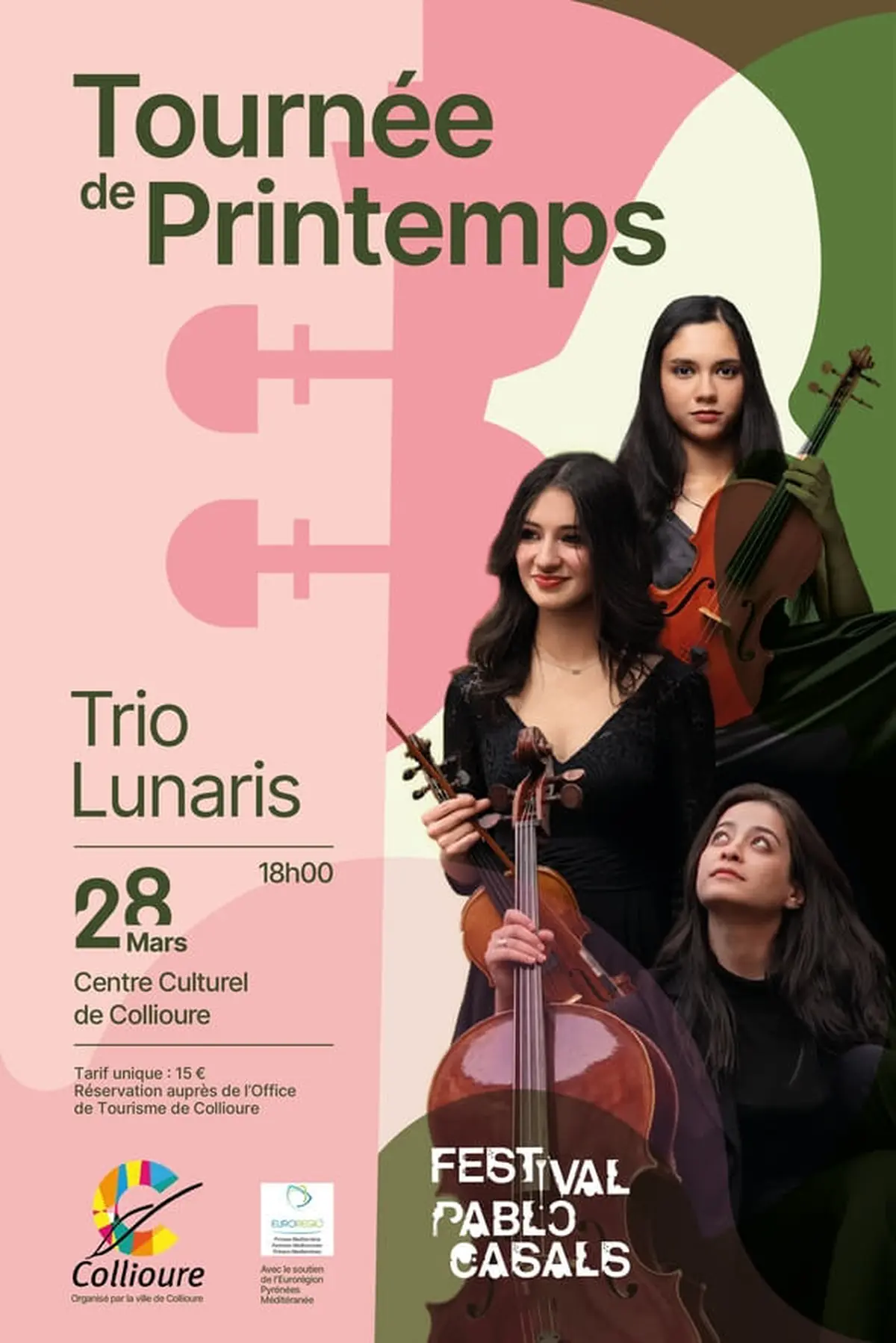 Concert Trio Lunaris à Collioure