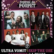 Festival de Poupet 2026 : Ultra Vomit + Skip The Use + Cachemire + La Phaze