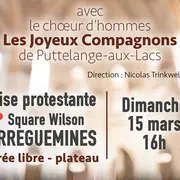 Concert - Un choeur, une âme avec le choeur d'hommes Les Joyeux Compagnons