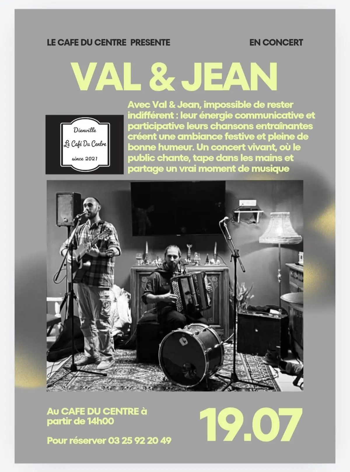 Concert : Val &amp; Jean