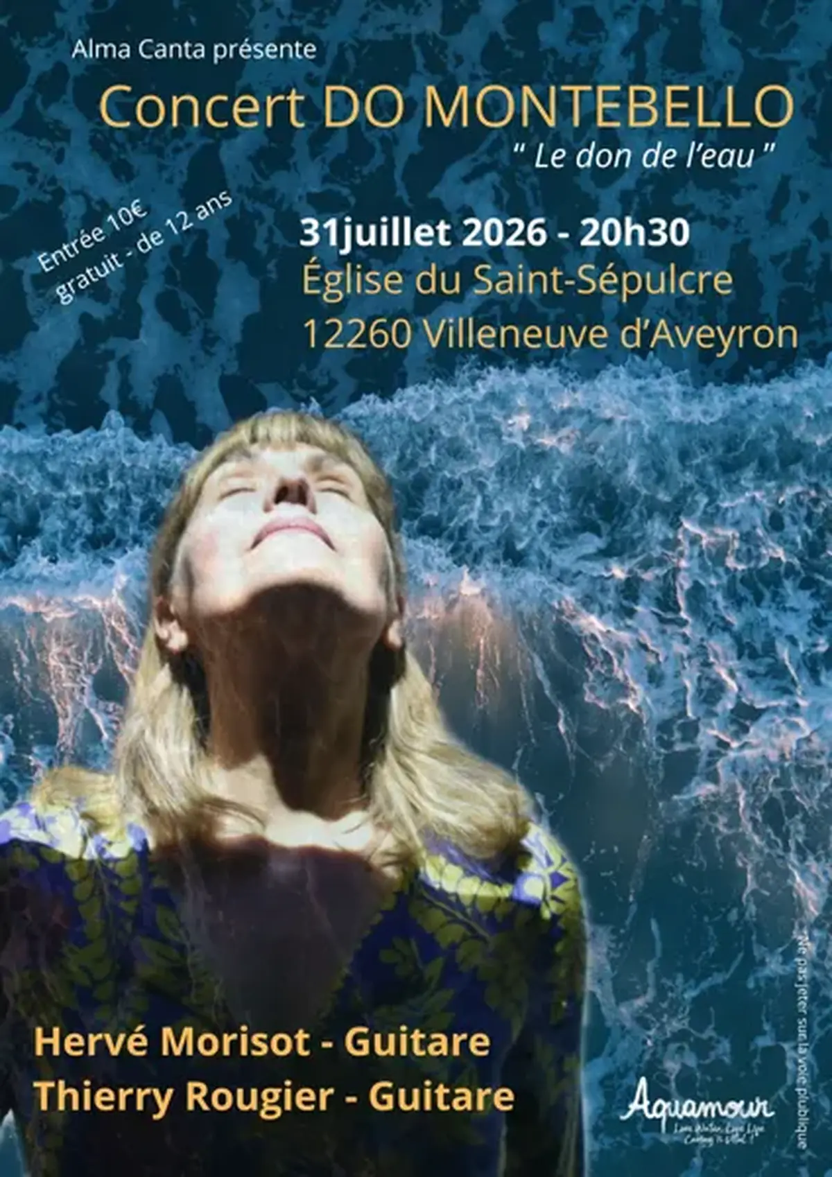 Concert Villeneuve - Le don de l'eau