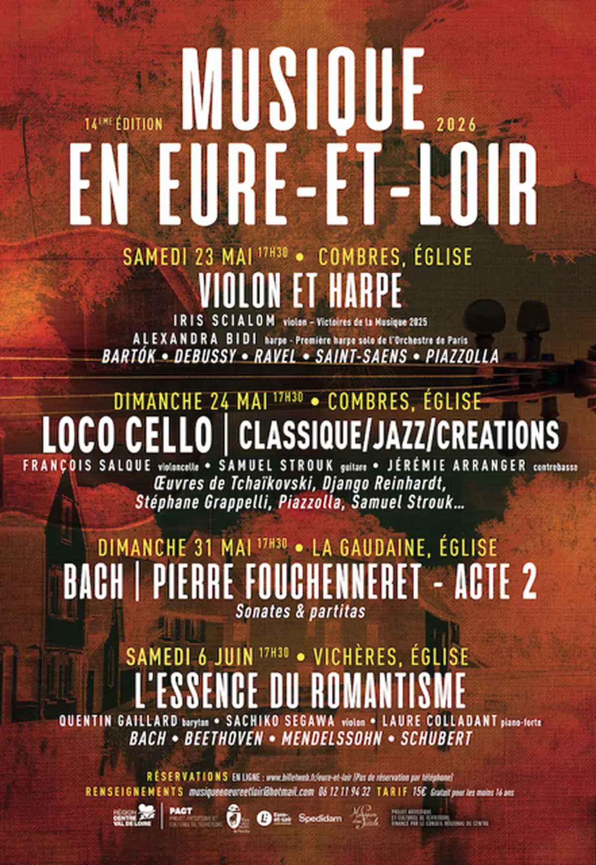 Concert Violon et Harpe