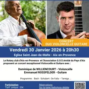 Concert : Violoncelle et Guitare