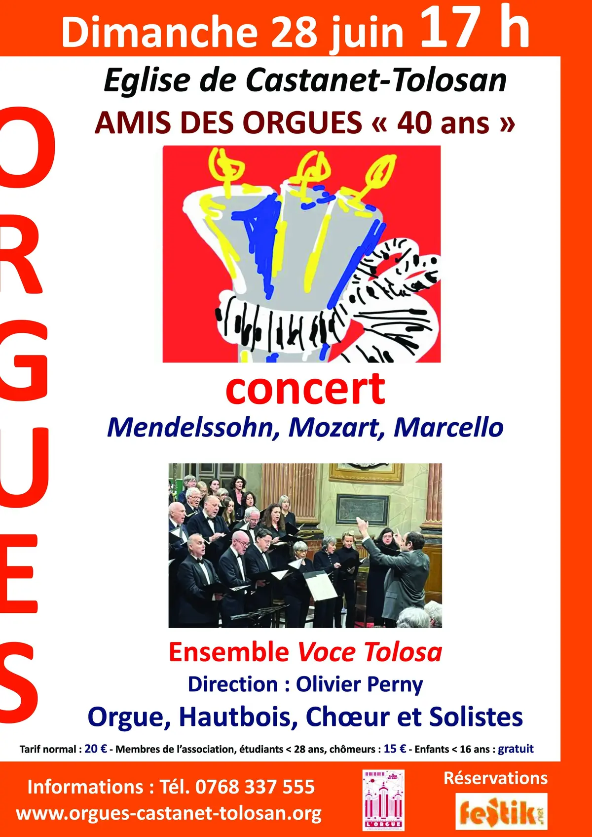 Concert Voce Tolosa - Mendelssohn Et Mozart