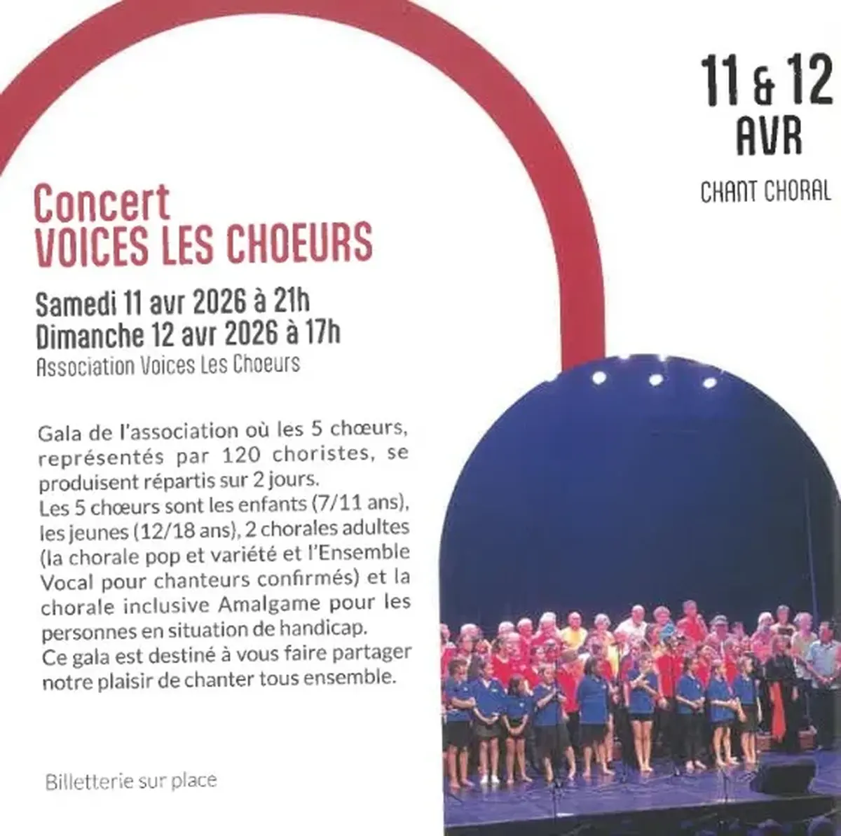 Concert : VOICES LES CHOEURS