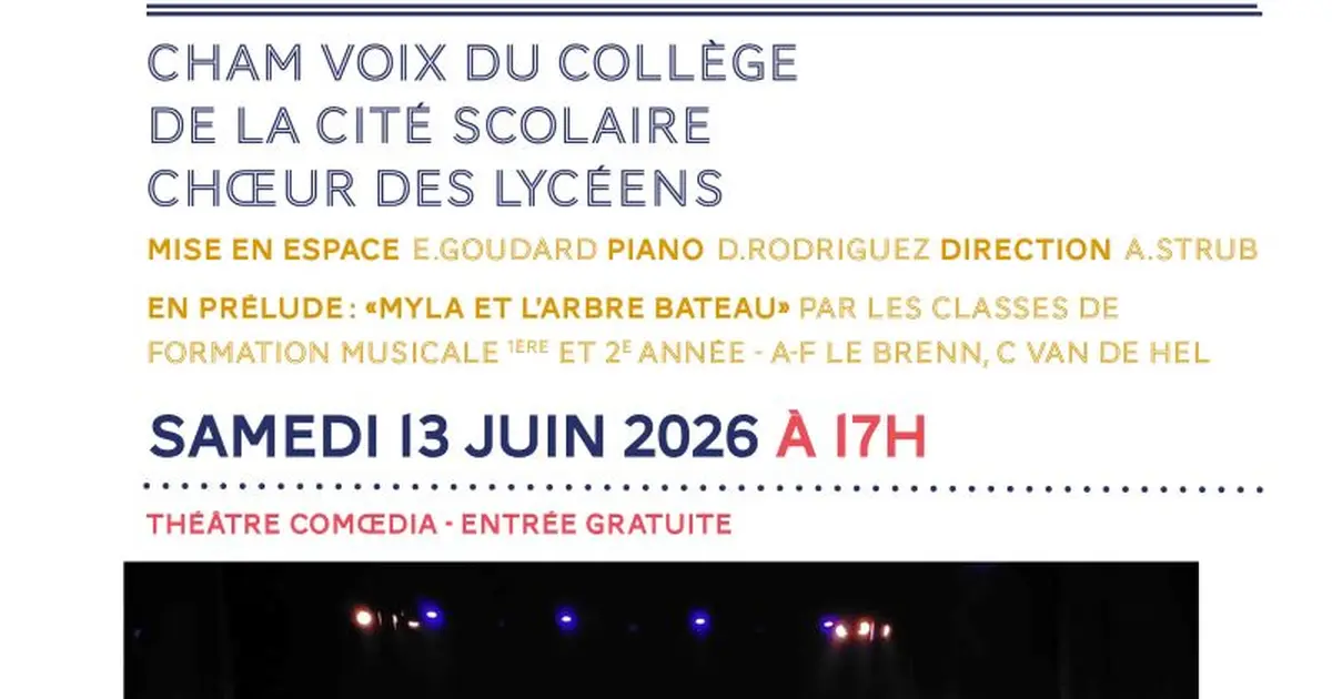 Concert Voix CHAM - Il était une voix (de Verdi à Sister Act)