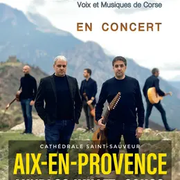 Concert :  Voix et musiques de Corse - groupe I MESSAGERI