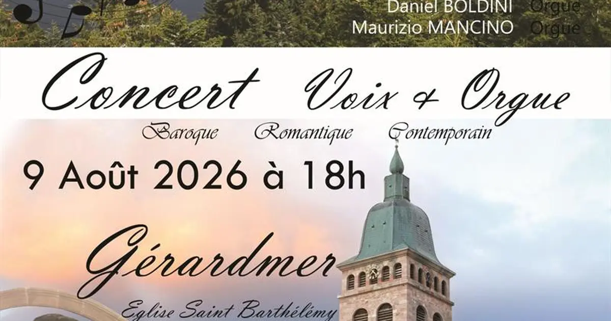 Concert Voix et Orgue