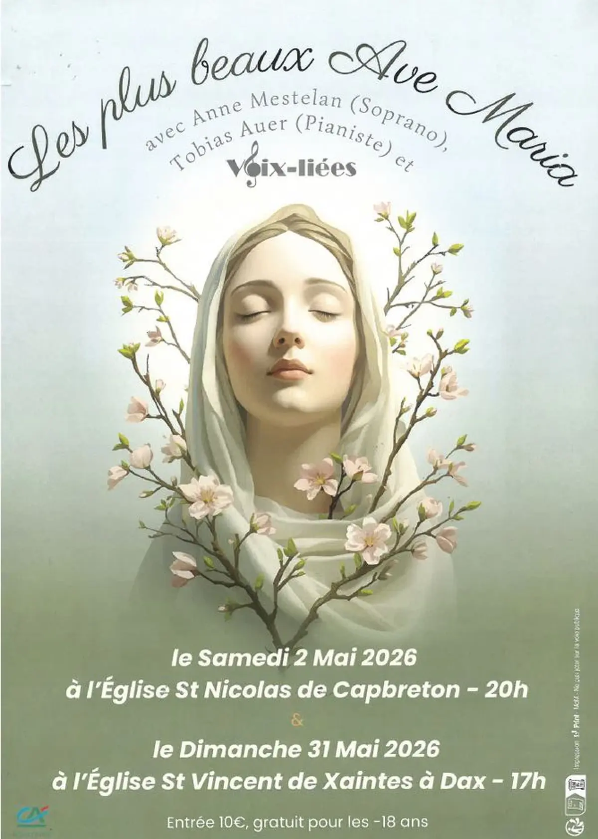 Concert Voix-Liées - Les plus beaux Ave Maria