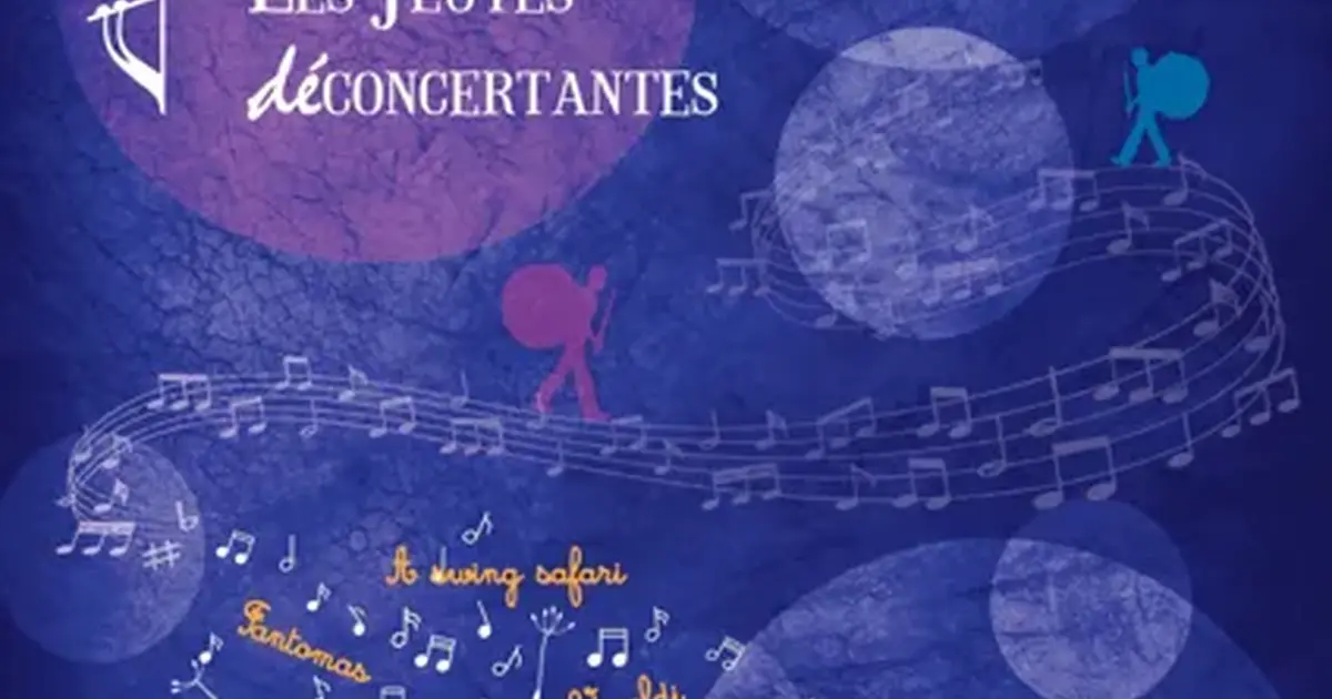 Concert : Voyage avec les flûtes déconcertantes