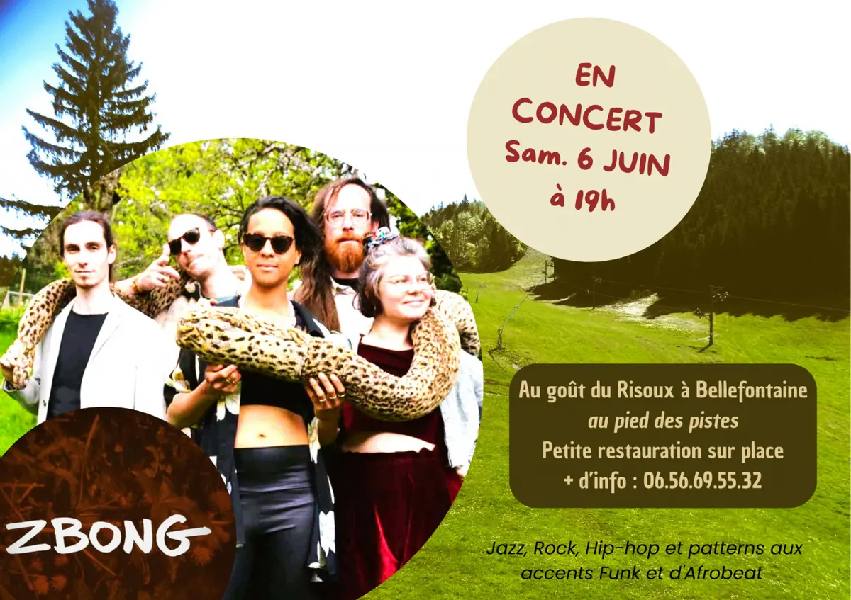 Concert Zbong - Au Goût du Risoux