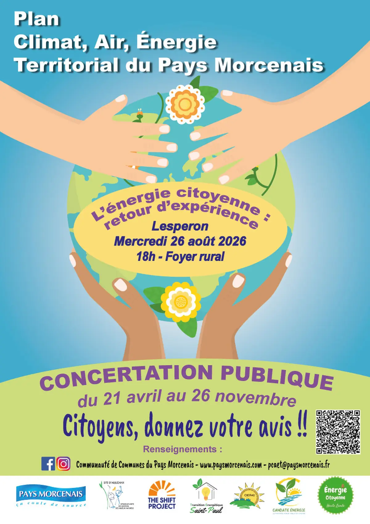 Concertation publique - L'énergie citoyenne retour d'expérience