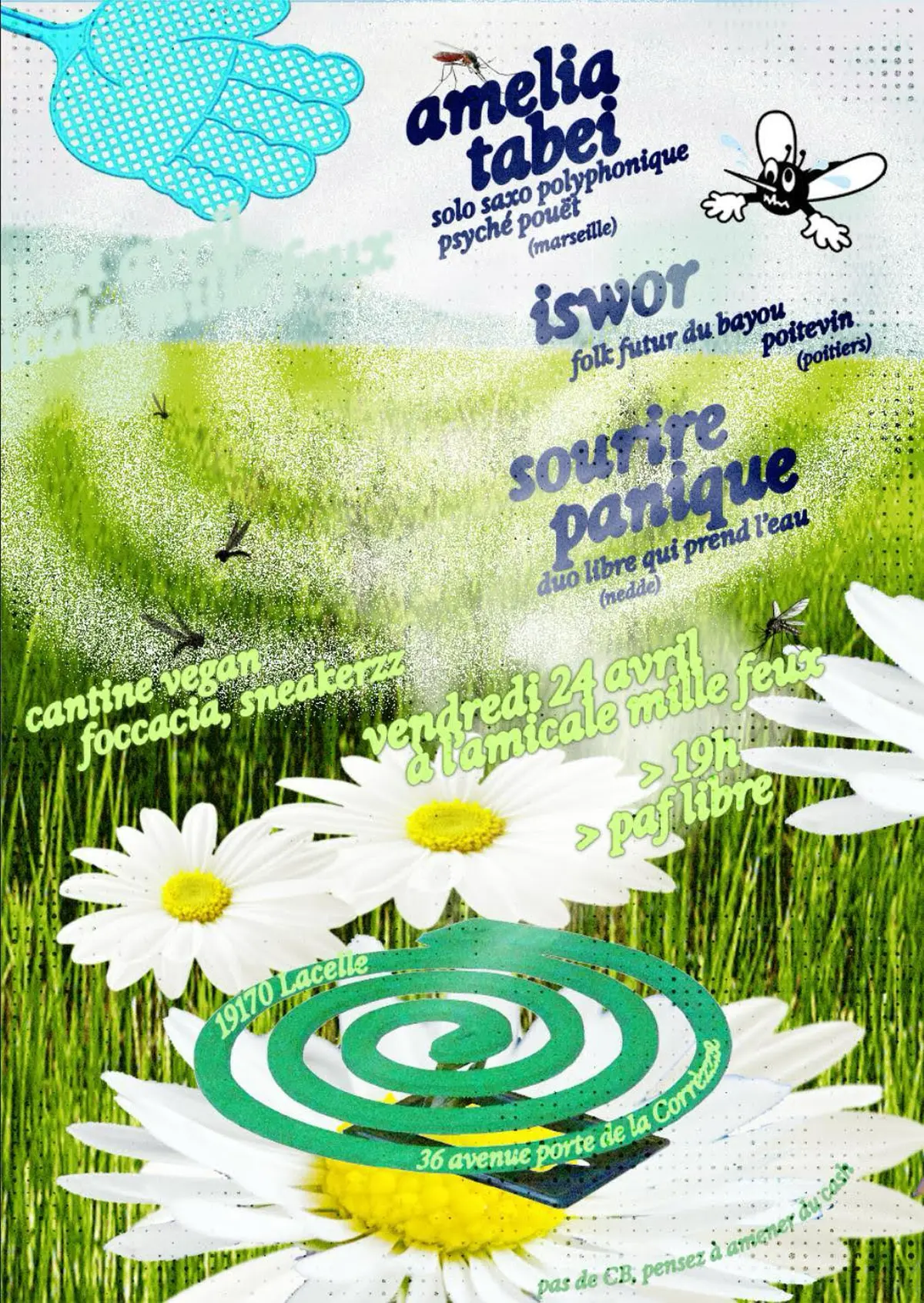 Concerts à l'Amicale Mille Feux