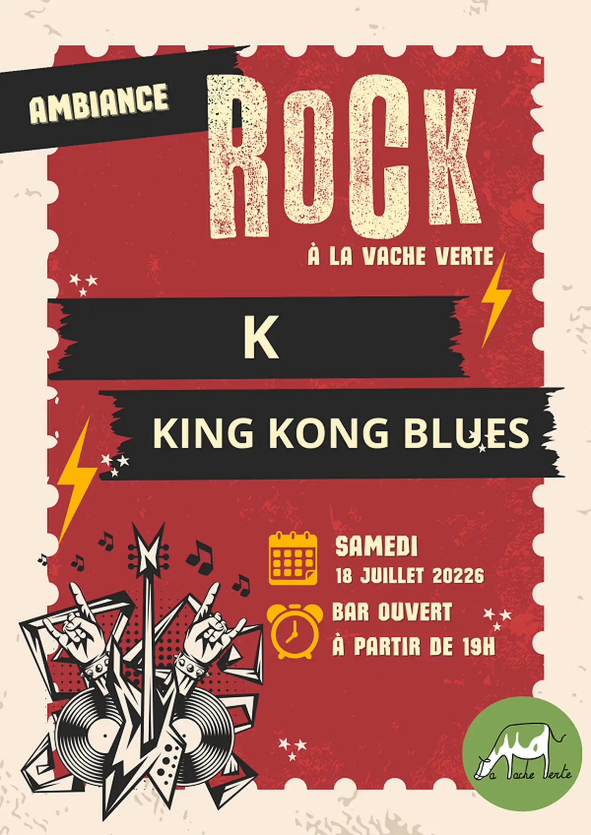 Concerts de K et King Kong Blues