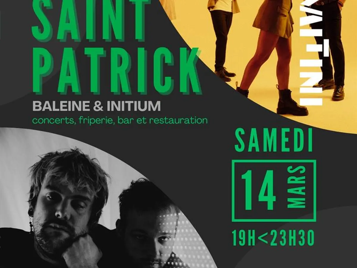 Concerts de la St-Patrick - Baleine & Initium - Brasserie Cheval