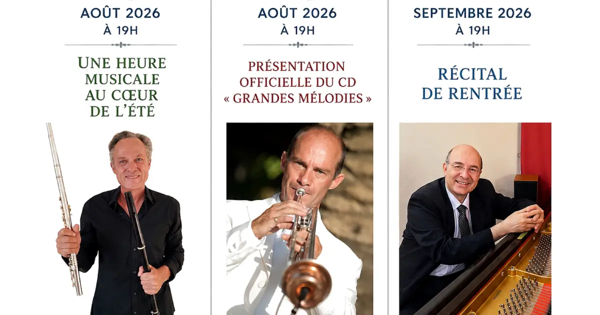 Concerts de Sainte Anne - été 2026