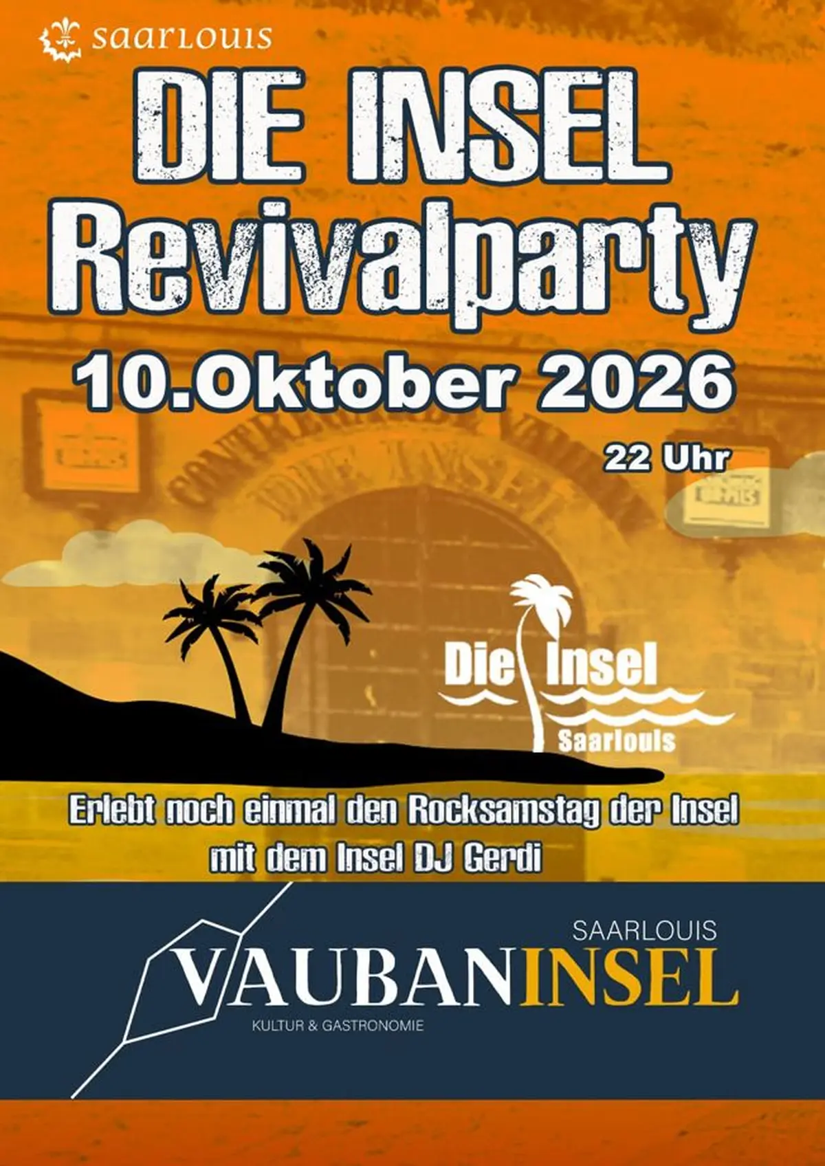 Die Insel, Revivalparty (10 octobre 2026)