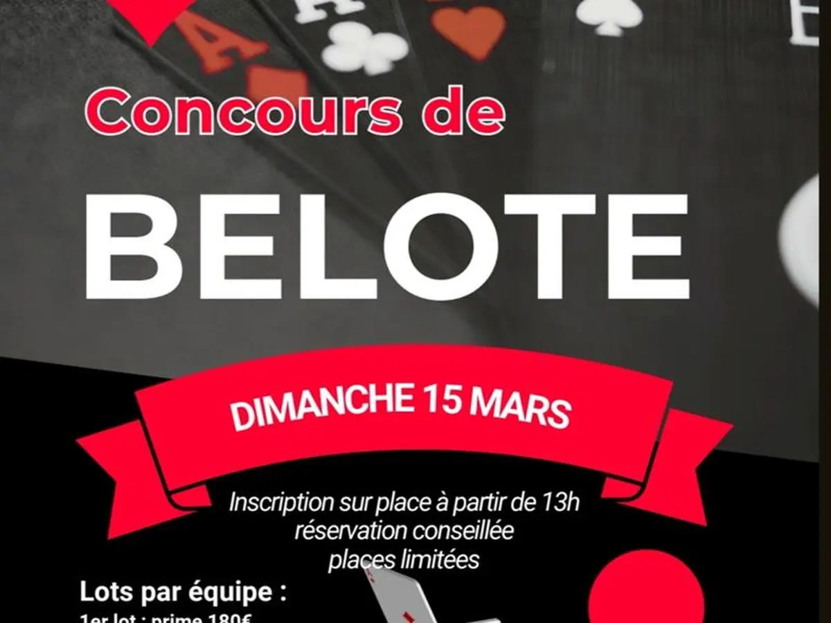 Concour de Belote de Jon et les cafards