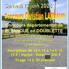 Concours Christian Larbaud