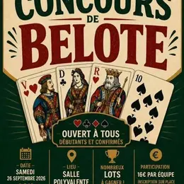 Concours de belote