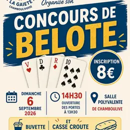 Concours de belote