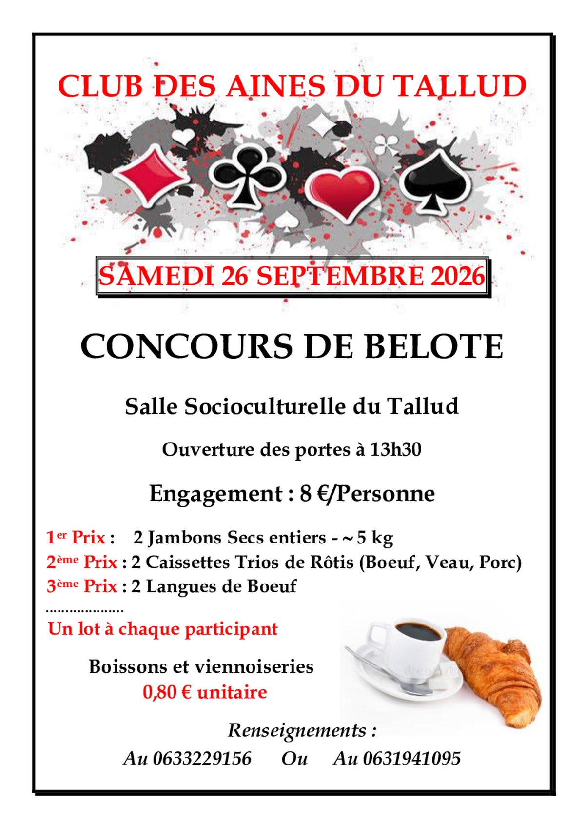 Concours de belote