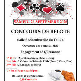 Concours de belote