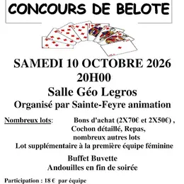 Concours de belote