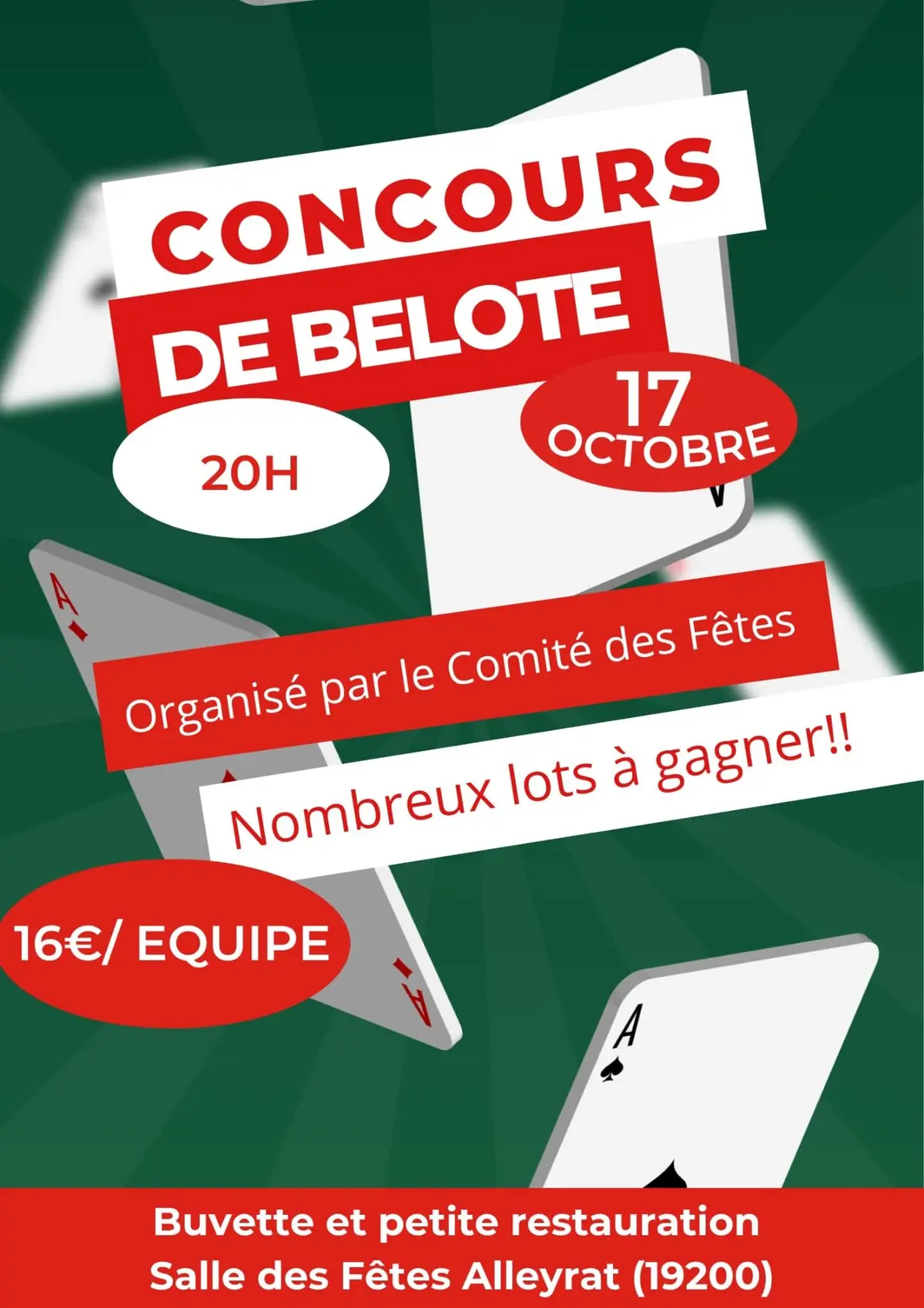 Concours de belote