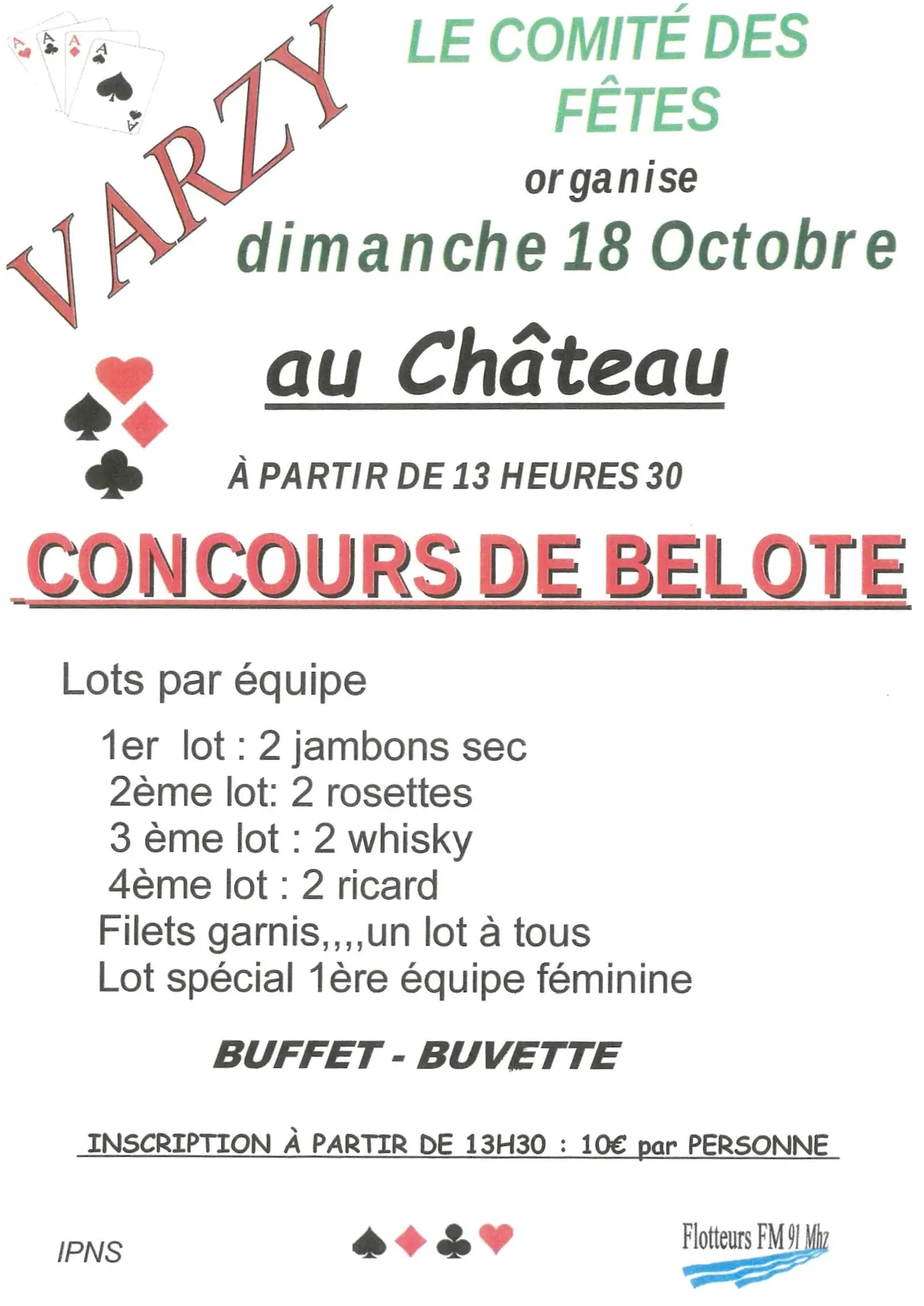 Concours de belote