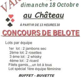Concours de belote