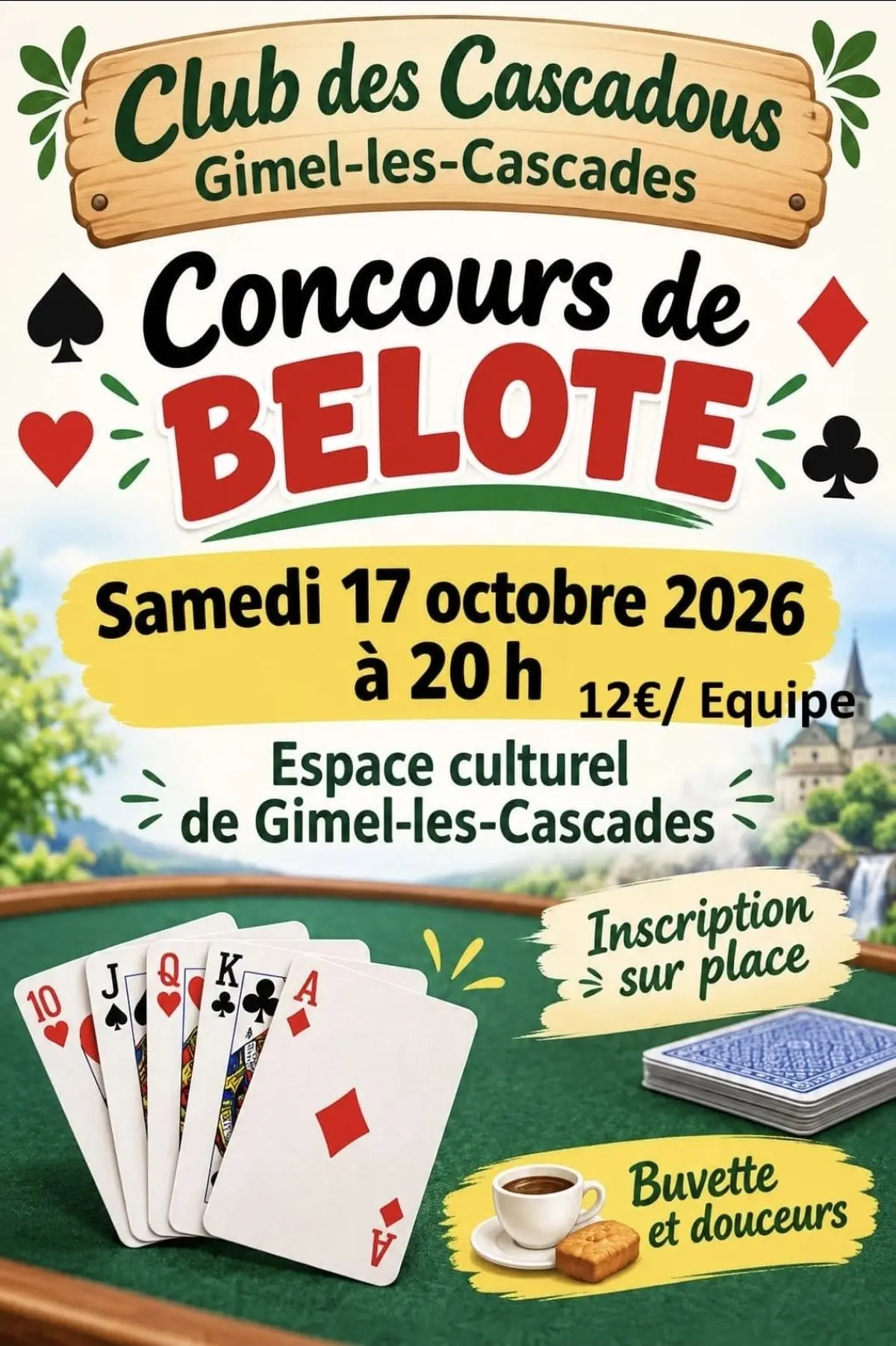 Concours de belote