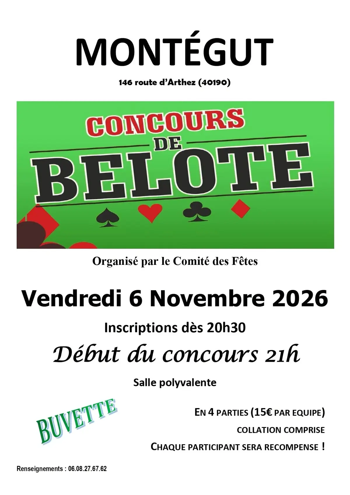 Concours de Belote