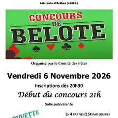 Concours de Belote