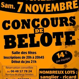 Concours de belote