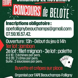 Concours de belote