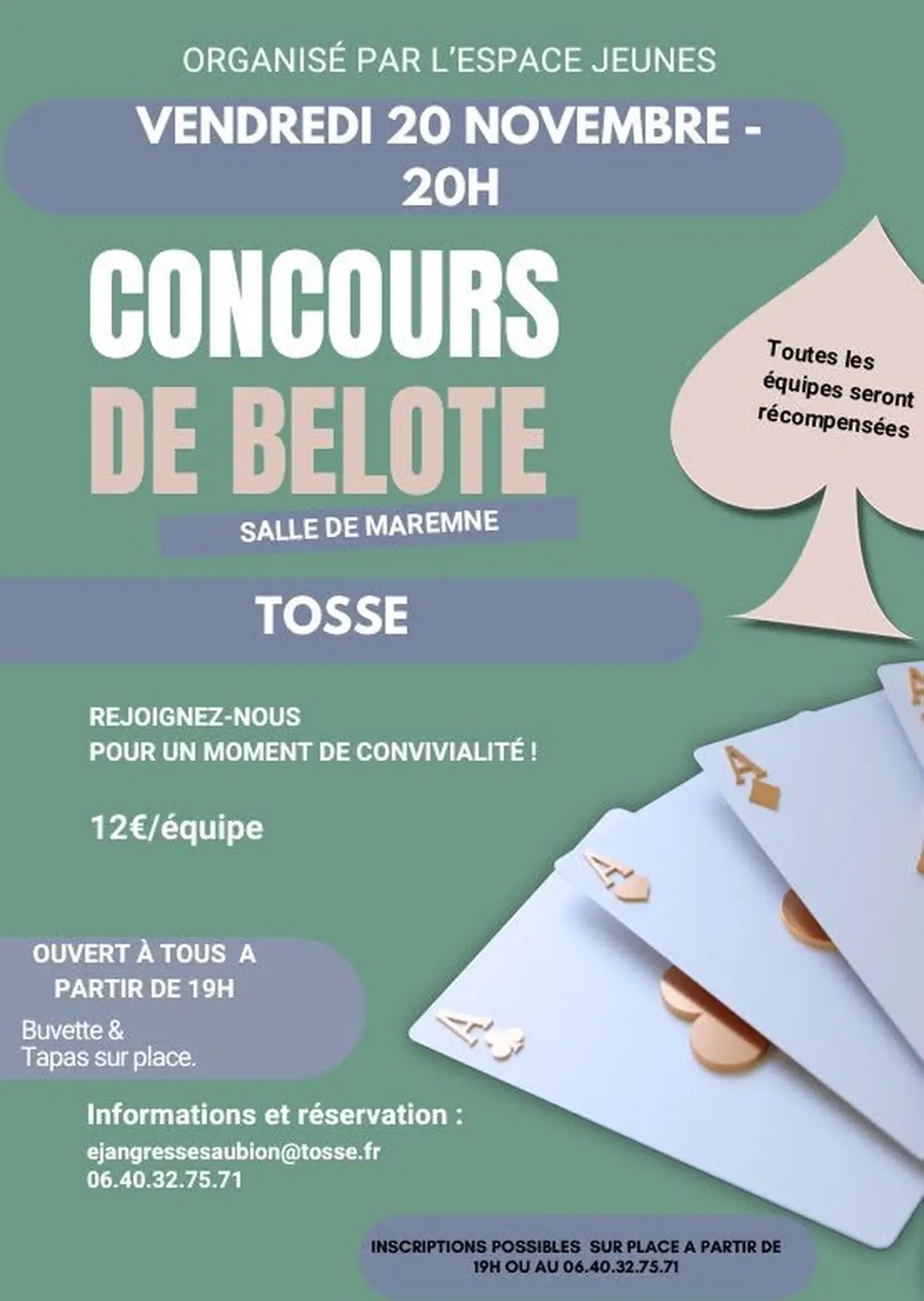 Concours de belote