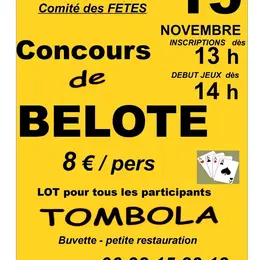 Concours de belote